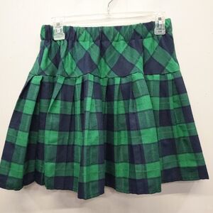 Urban Coco green plaid skirt